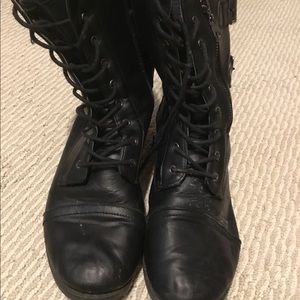 Black Combat Boots